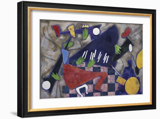 We're Here Jammin', c.1999-Gil Mayers-Framed Giclee Print