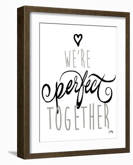 We're Perfect Together-Elizabeth Medley-Framed Art Print