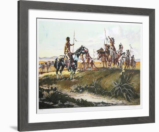 We Shall Not Talk of War-Noel Daggett-Framed Limited Edition