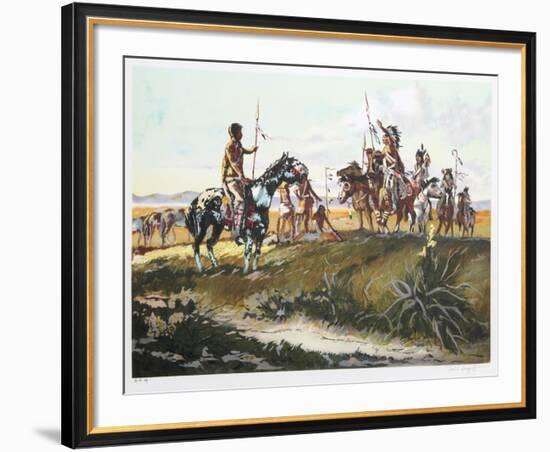 We Shall Not Talk of War-Noel Daggett-Framed Limited Edition