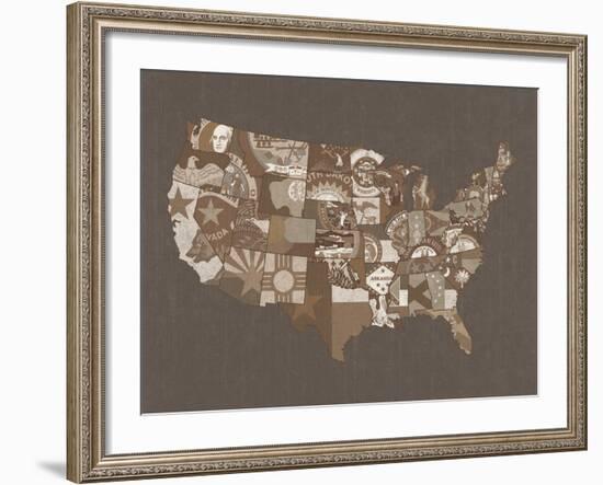 We the People-Ken Hurd-Framed Giclee Print