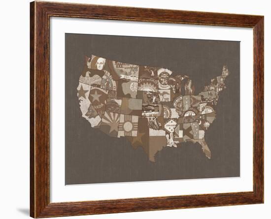 We the People-Ken Hurd-Framed Giclee Print