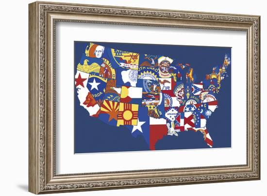 We the People-Ken Hurd-Framed Giclee Print