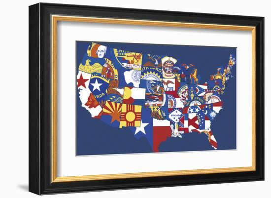 We the People-Ken Hurd-Framed Giclee Print