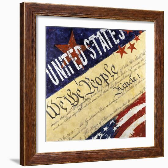 We the People-Jason Bullard-Framed Premium Giclee Print