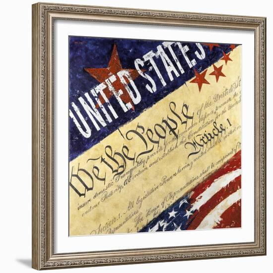 We the People-Jason Bullard-Framed Giclee Print