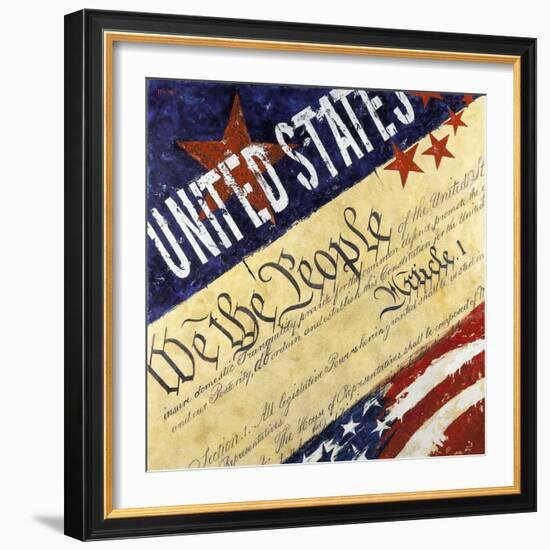 We the People-Jason Bullard-Framed Giclee Print