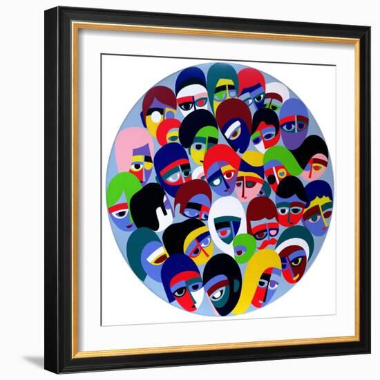 We the Peoples... 1984-Ron Waddams-Framed Giclee Print