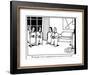 "We thought it was a rough patch, but it turned out to be our life." - New Yorker Cartoon-Bruce Eric Kaplan-Framed Premium Giclee Print