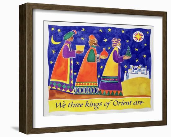 We Three Kings of Orient Are-Cathy Baxter-Framed Giclee Print