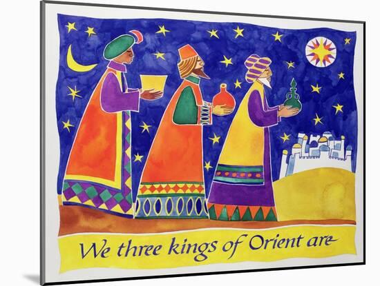 We Three Kings of Orient Are-Cathy Baxter-Mounted Giclee Print