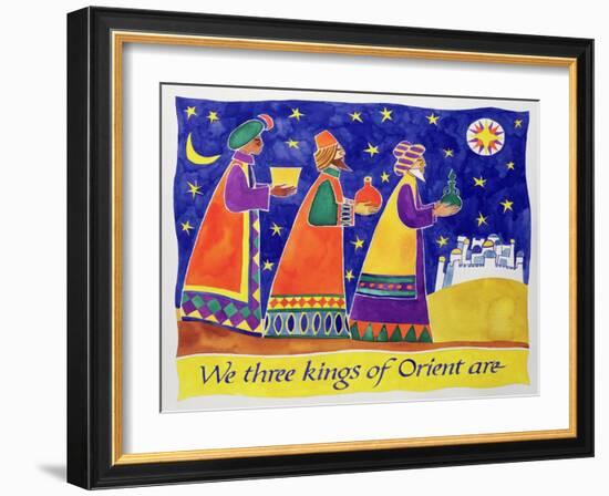 We Three Kings of Orient Are-Cathy Baxter-Framed Giclee Print