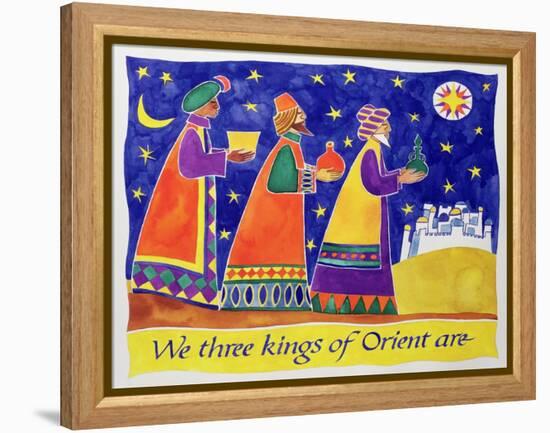 We Three Kings of Orient Are-Cathy Baxter-Framed Premier Image Canvas