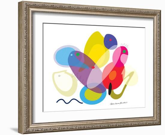 We Were Different I-Caroline Benchétrit-Framed Art Print