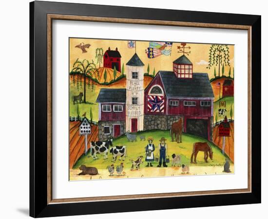 We Will Serve the Lord Lang 2018-Cheryl Bartley-Framed Giclee Print