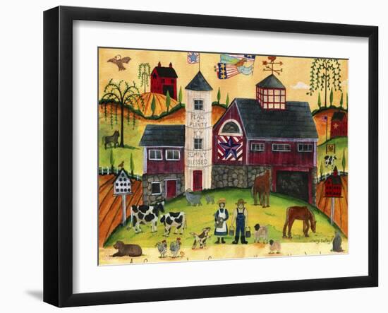 We Will Serve the Lord Lang 2018-Cheryl Bartley-Framed Giclee Print