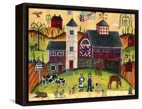 We Will Serve the Lord Lang 2018-Cheryl Bartley-Framed Premier Image Canvas