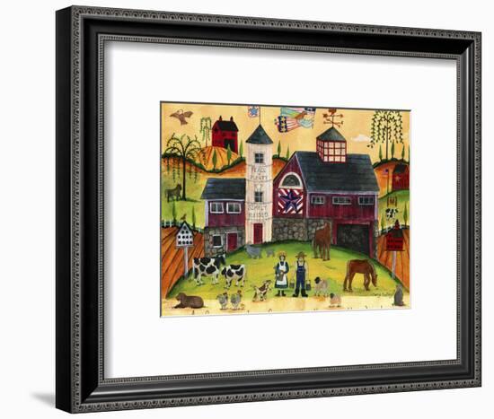 We Will Serve the Lord Lang 2018-Cheryl Bartley-Framed Giclee Print