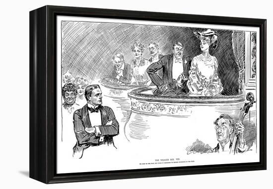 Weaker Sex VIII-Charles Dana Gibson-Framed Premier Image Canvas