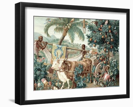 Wealth of the Indies, 17th Century-null-Framed Giclee Print