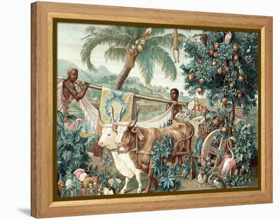 Wealth of the Indies, 17th Century-null-Framed Premier Image Canvas