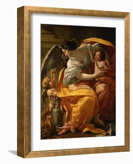 Wealth-Simon Vouet-Framed Giclee Print