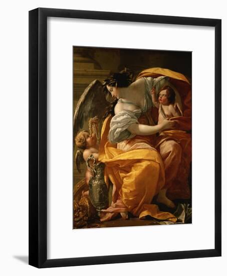 Wealth-Simon Vouet-Framed Giclee Print