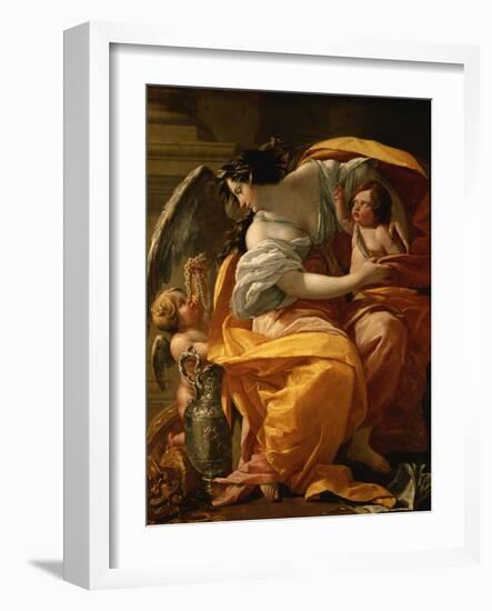 Wealth-Simon Vouet-Framed Giclee Print