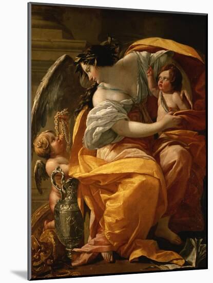 Wealth-Simon Vouet-Mounted Giclee Print