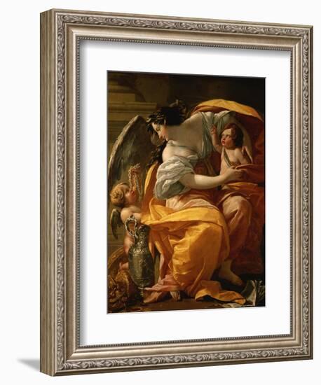 Wealth-Simon Vouet-Framed Giclee Print