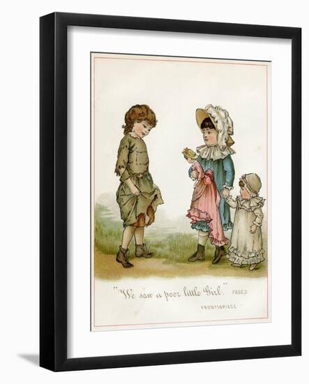 Wealthy and Poor-Ida Waugh-Framed Art Print