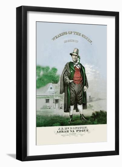 Wearing of the Green-null-Framed Art Print