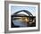 Wearmouth Bridge over the River Wear, Sunderland, Tyne and Wear, England, United Kingdom, Europe-Mark Sunderland-Framed Photographic Print