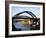 Wearmouth Bridge over the River Wear, Sunderland, Tyne and Wear, England, United Kingdom, Europe-Mark Sunderland-Framed Photographic Print