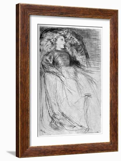 Weary, 1863-James Abbott McNeill Whistler-Framed Giclee Print