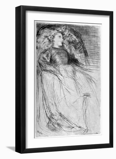 Weary, 1863-James Abbott McNeill Whistler-Framed Giclee Print