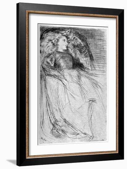 Weary, 1863-James Abbott McNeill Whistler-Framed Giclee Print