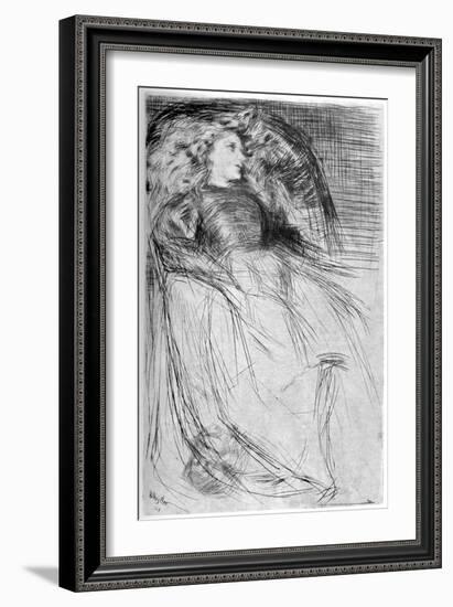 Weary, 1863-James Abbott McNeill Whistler-Framed Giclee Print