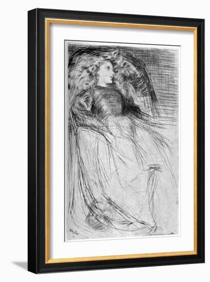 Weary, 1863-James Abbott McNeill Whistler-Framed Giclee Print