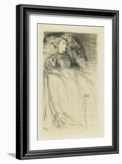 Weary, 1863-James Abbott McNeill Whistler-Framed Giclee Print