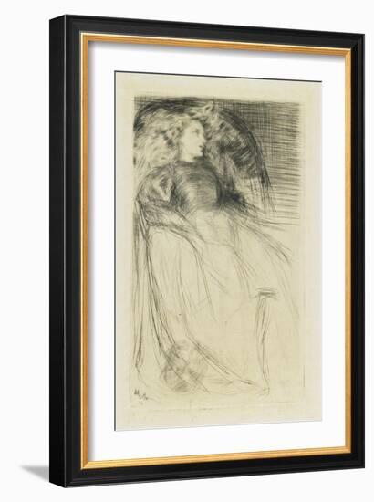 Weary, 1863-James Abbott McNeill Whistler-Framed Giclee Print