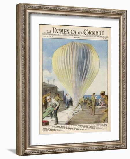 Weather Balloons Have Been the Cause of Many UFO Identifications-Giorgio De Gaspari-Framed Art Print