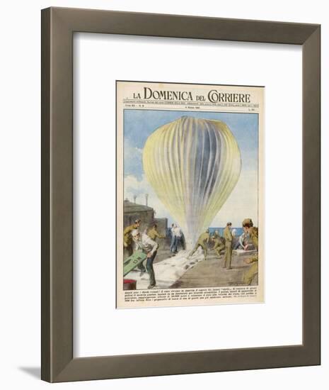 Weather Balloons Have Been the Cause of Many UFO Identifications-Giorgio De Gaspari-Framed Art Print