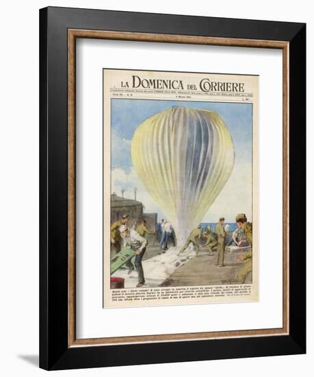 Weather Balloons Have Been the Cause of Many UFO Identifications-Giorgio De Gaspari-Framed Art Print