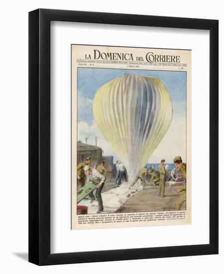 Weather Balloons Have Been the Cause of Many UFO Identifications-Giorgio De Gaspari-Framed Art Print