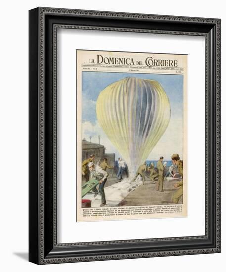 Weather Balloons Have Been the Cause of Many UFO Identifications-Giorgio De Gaspari-Framed Art Print