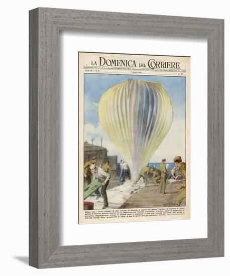 Weather Balloons Have Been the Cause of Many UFO Identifications-Giorgio De Gaspari-Framed Premium Giclee Print