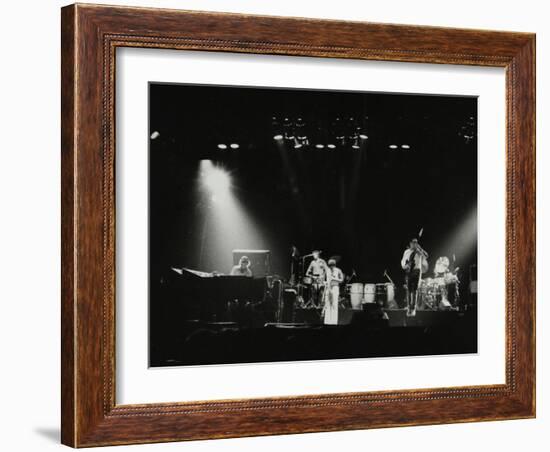 Weather Report in Concert at the Odeon, Birmingham, October 1977-Denis Williams-Framed Photographic Print