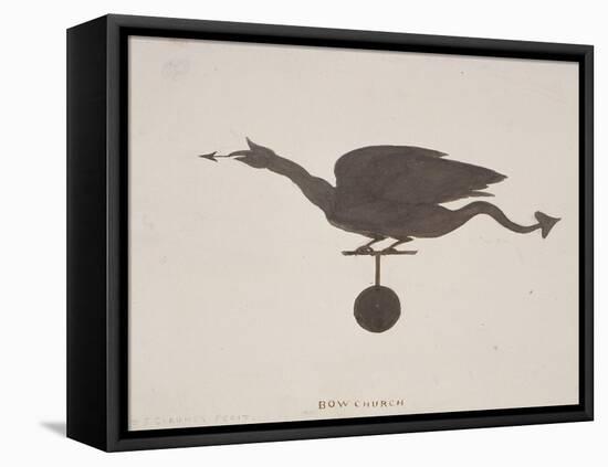 Weather Vane from St Mary-Le-Bow, London, C1850-JS Gardener-Framed Premier Image Canvas