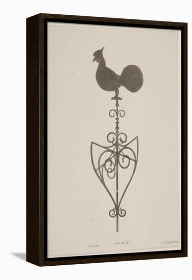 Weather Vane from St Stephen, Coleman Street, London, C1850-JS Gardener-Framed Premier Image Canvas